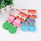 Thick Warm Colorful Dog Slippers Cozy Paw Protectors for Pets