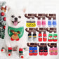 Multicolor Cotton Dog Booties Comfortable Soft Pet Socks For Small Medium Dogs
