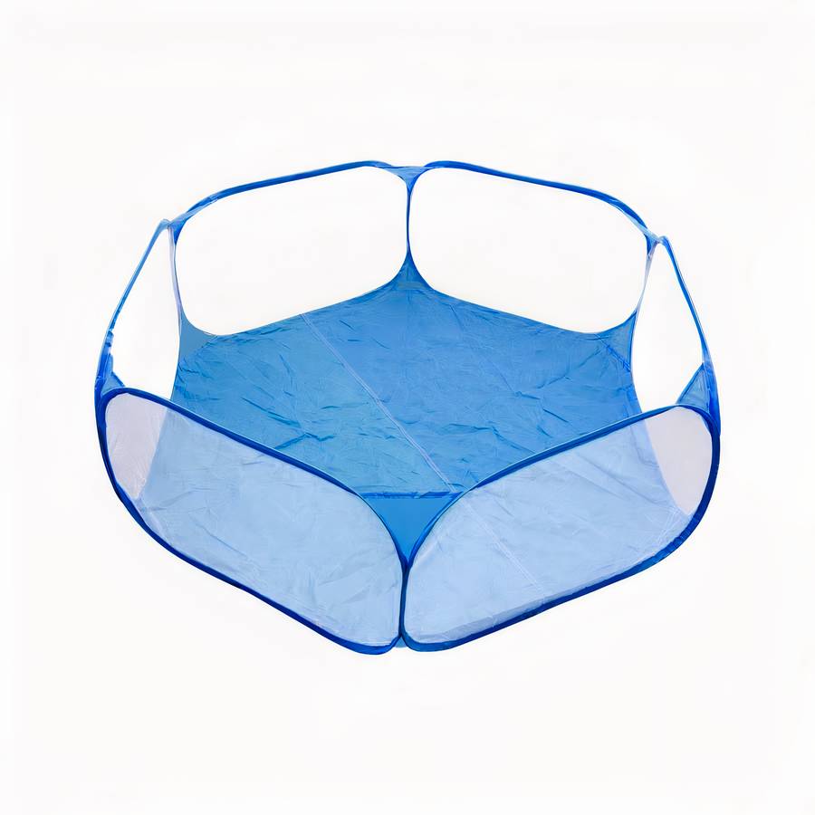 Foldable Dog Gate Pet Playpen Indoor Outdoor Fence Barrier