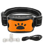 Dog Paw Pattern Anti Bark Collar Humane Bark Control Training Collar
