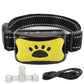 Dog Paw Pattern Anti Bark Collar Humane Bark Control Training Collar