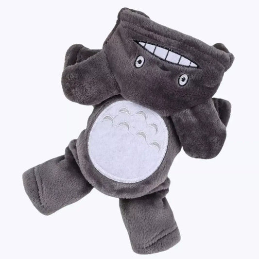 Fleece Cat Costume Soft Warm Pet Outfit for Cats