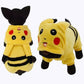 Pikachu Costume for Cat Cute Pokemon Pet Dress Up