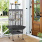 Bird Cage Aviary - 18in W x 14in D x 39in H Large Indoor Outdoor Birdcage