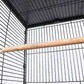 Bird Cage Aviary - 18in W x 14in D x 39in H Large Indoor Outdoor Birdcage