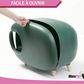 60x38x45 cm Cat Litter Box Enclosed Covered Cat Toilet House Pet Litter Pan