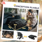 Dog Stroller with 4 Swivel Wheels Pet Jogger for Small Dogs Mobile Puppy Carrier