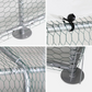 12 sq ft Chicken Coop Run 4x3 ft Galvanized Steel Wire Mesh Pen Enclosure