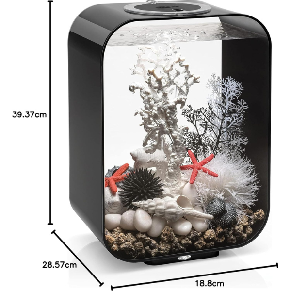 LED Aquarium Light Fixture Black Modern Design