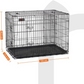 XXL Dog Crate Heavy Duty Large Wire Kennel Cage for Extra Large Dogs