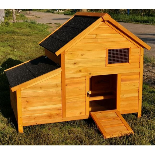 XL Chicken Coop with Shingle Roof - Houses 2 to 4 Hens
