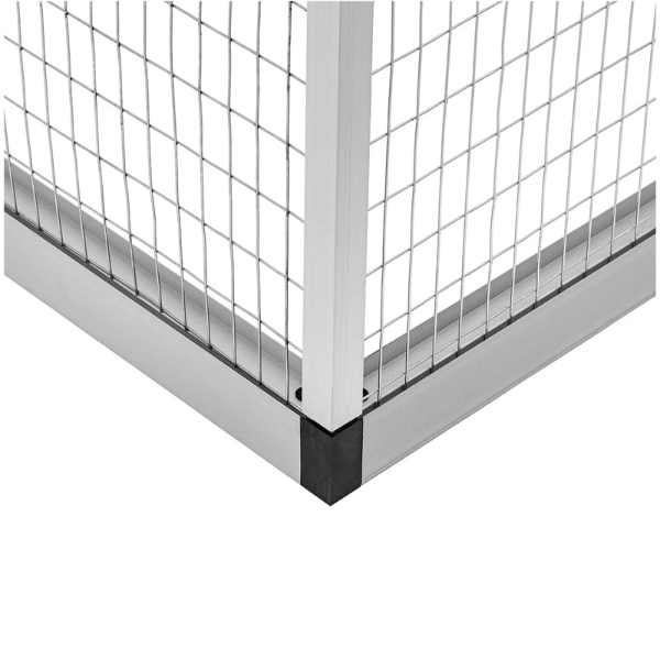 XXL Aluminum Bird Aviary 48 x 70 x 77 Inches with 63 x 24 Inch Door