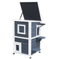 Weatherproof Outdoor Cat House Durable Pet Shelter for Cats