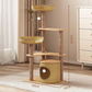 Cat Tree Tower with Sisal Scratching Post - Cat Condo and Scratcher Furniture