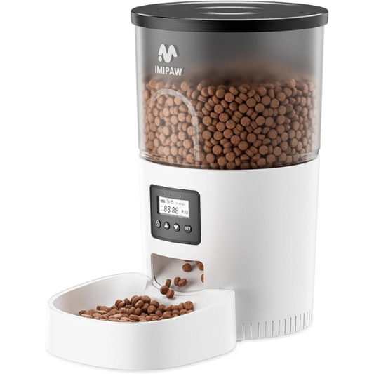 Programmable Cat Food Dispenser Automatic Dry Food Feeder for Cats