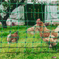 Electric Fence Mesh Kit 4 ft x 168 ft PE Netting with Posts and Double-Pointed Stakes Portable Utility Poultry Chicken Fence