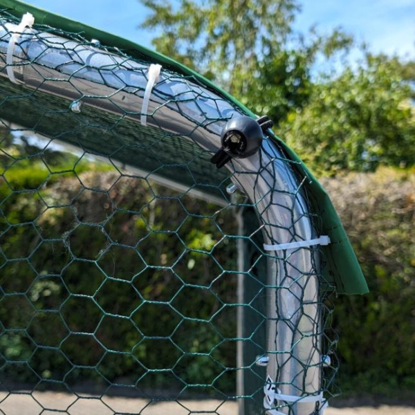 Chicken Run - 6 Sq Ft 38mm Wire Mesh 2x3x7.4ft Galvanized Steel Chicken Coop Enclosure