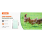 Electric Fence Mesh Kit 4 ft x 168 ft PE Netting with Posts and Double-Pointed Stakes Portable Utility Poultry Chicken Fence