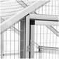 XXL Aluminum Bird Aviary 48 x 70 x 77 Inches with 63 x 24 Inch Door