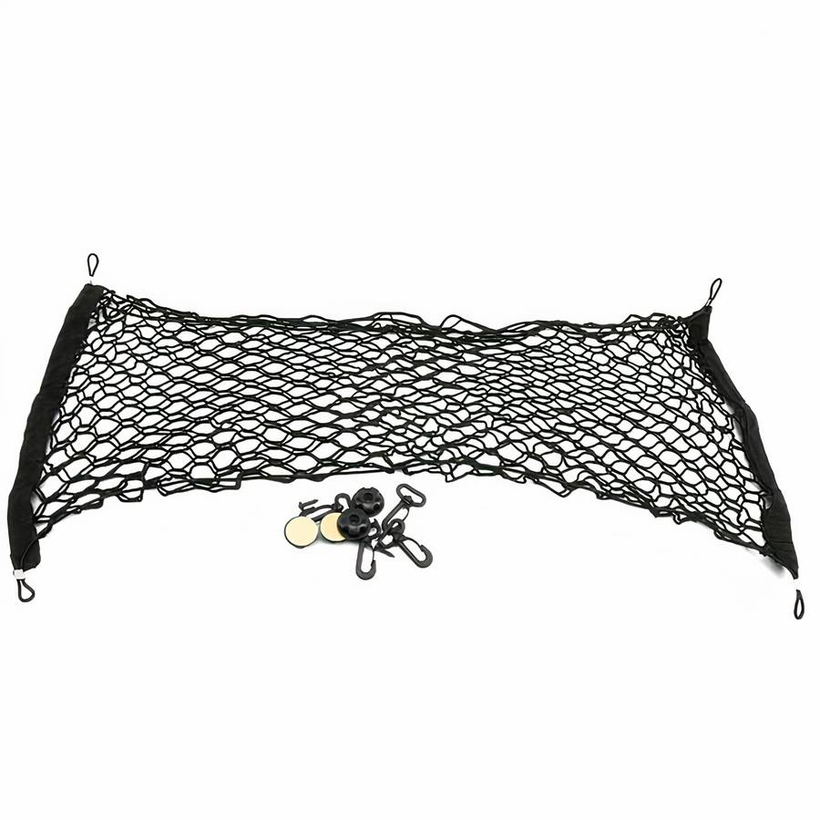 Expandable Dog Car Seat Cover Mesh Barrier for Backseat Protection