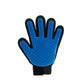 Dog Grooming and Massage Glove Soft Deshedding Brush Pet Hair Remover