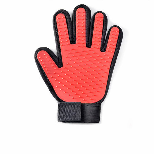 Dog Grooming and Massage Glove Soft Deshedding Brush Pet Hair Remover