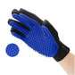Dog Grooming and Massage Glove Soft Deshedding Brush Pet Hair Remover