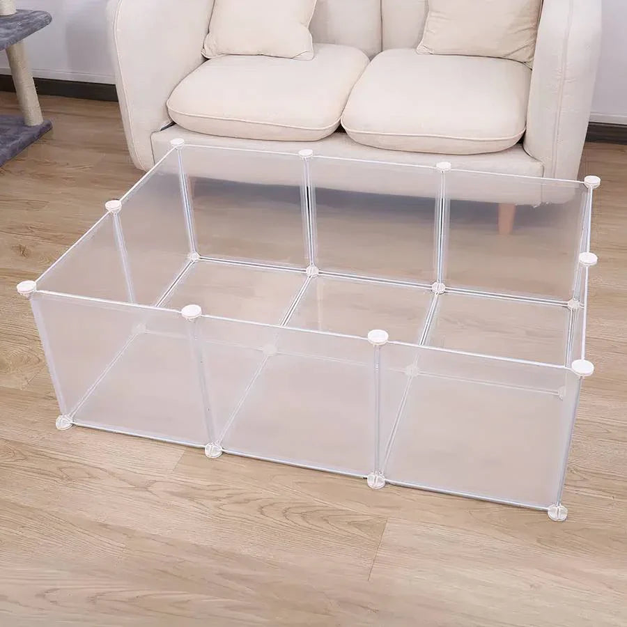 Portable Multifunctional Dog Playpen with Modular Design and Easy Setup