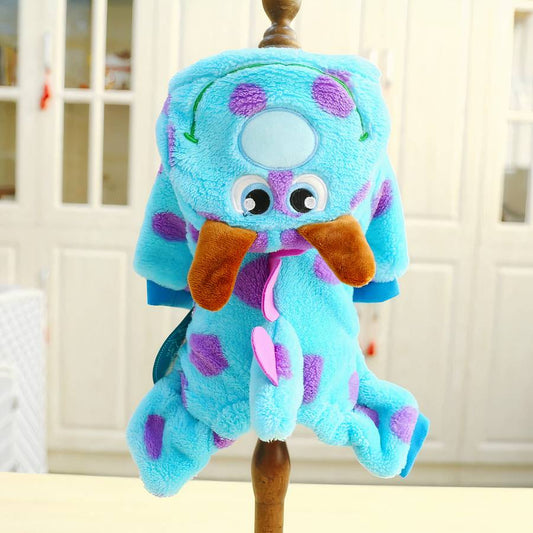 Cute Thick Hooded Dog Coat Warm Puppy Jacket