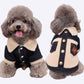 Winter Dog Coat Denim Jacket Warm Pet Outerwear