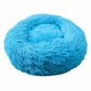 XXL Plush Round Dog Bed Extra Large Cozy Pet Basket