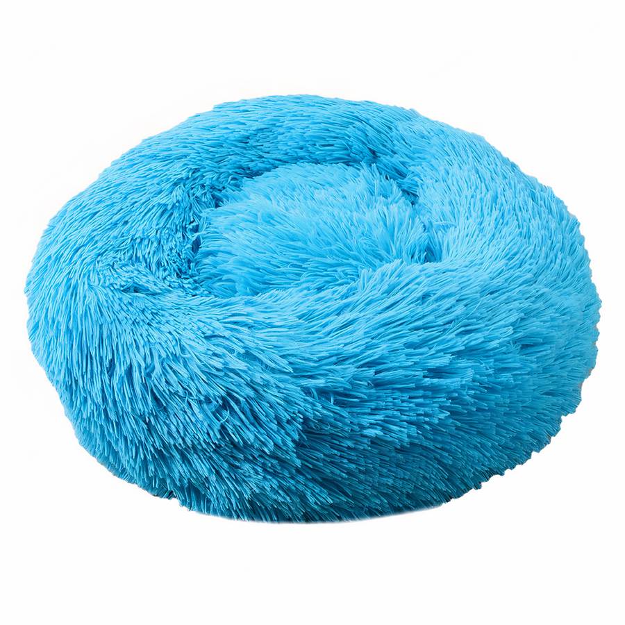XXL Plush Round Dog Bed Extra Large Cozy Pet Basket