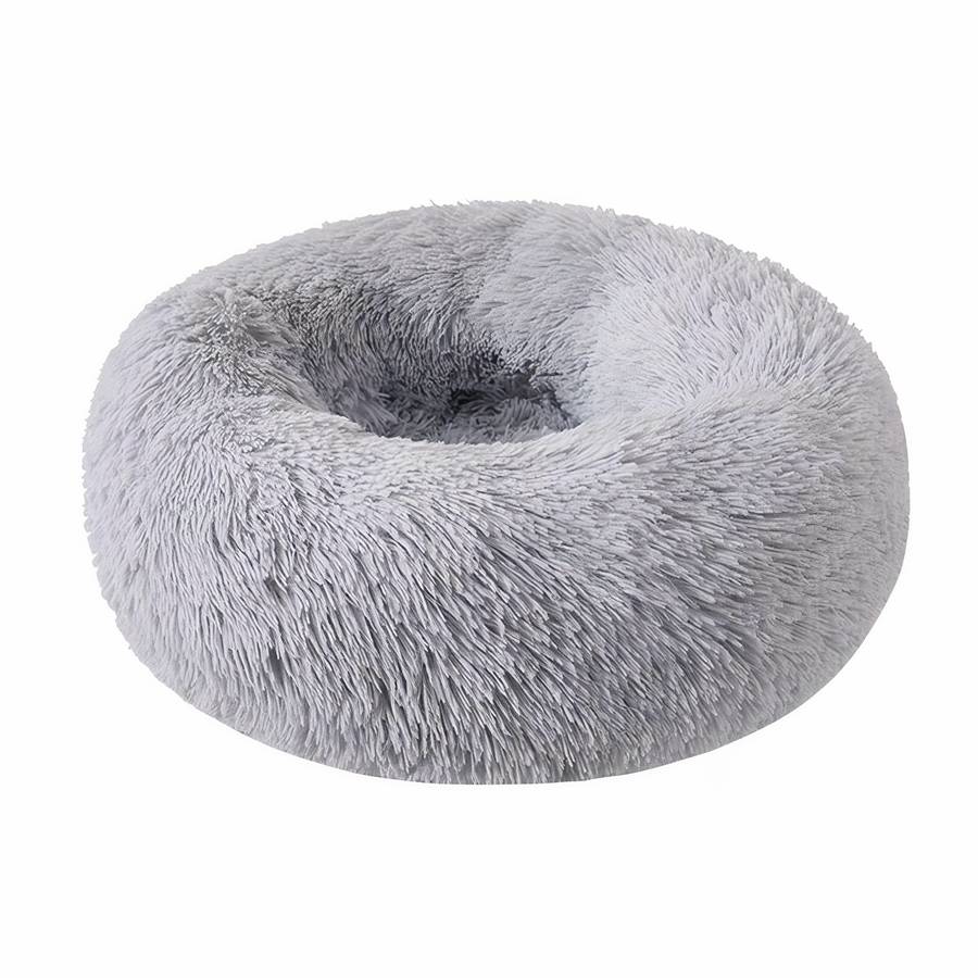 XXL Plush Round Dog Bed Extra Large Cozy Pet Basket