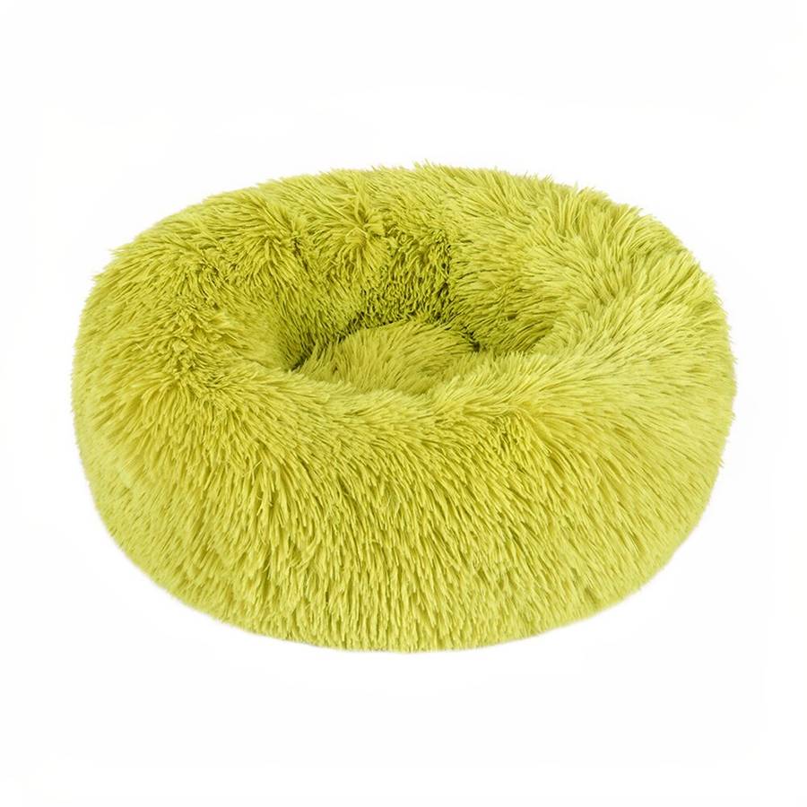 XXL Plush Round Dog Bed Extra Large Cozy Pet Basket