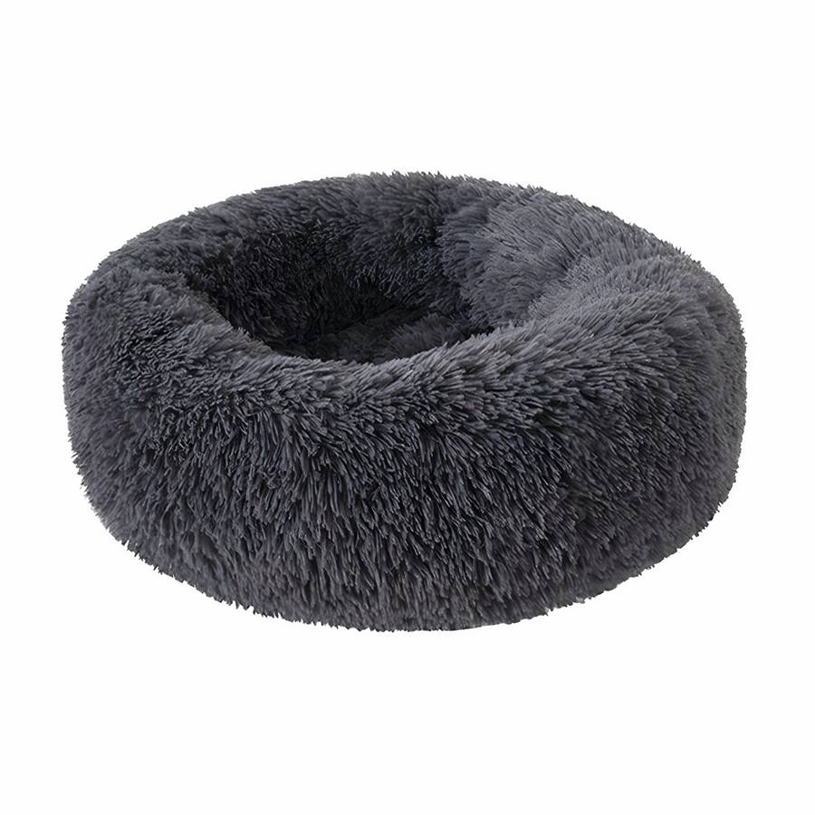 XXL Plush Round Dog Bed Extra Large Cozy Pet Basket