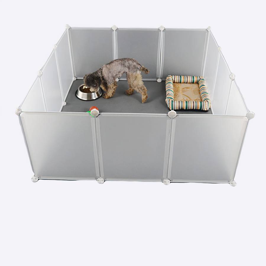 Portable Multifunctional Dog Playpen with Modular Design and Easy Setup