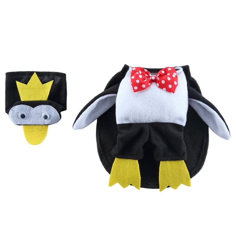 Penguin Costume for Cats and Dogs Pet Halloween Outfit
