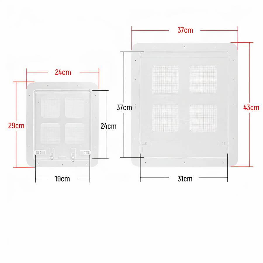 Plastic Dog Door Pet Door for Dogs Easy Install Durable
