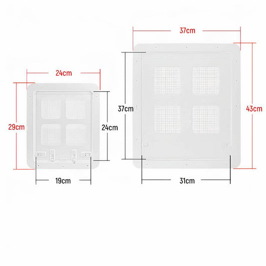Plastic Dog Door Pet Door for Dogs Easy Install Durable