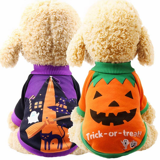 Halloween Dog Sweater Pullover Costume For Dogs