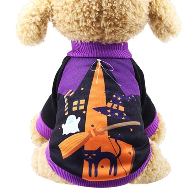 Halloween Dog Sweater Pullover Costume For Dogs
