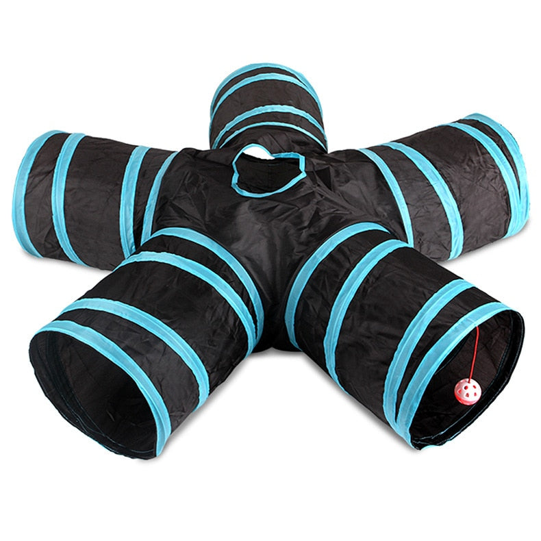 Cat Tunnel Play Tube Interactive Toy for Cats and Kittens