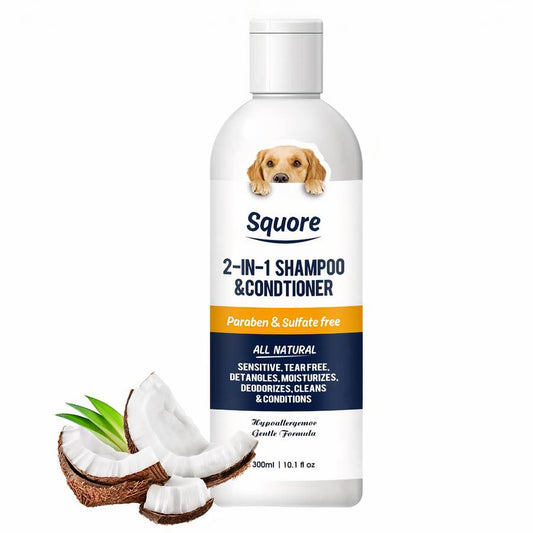 Dog Shampoo Natural Gentle Formula for Sensitive Skin Pet Grooming Care
