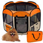 Foldable Octagonal Dog Tent Portable Pet Shelter Outdoor Canopy