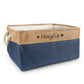 Custom Pet Storage Basket Personalized Pet Organizer Bin