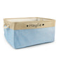 Custom Pet Storage Basket Personalized Pet Organizer Bin