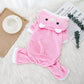Cow Print Cat Hoodie Costume for Kids and Adults Animal Onesie Pajamas