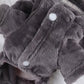 Fleece Cat Costume Soft Warm Pet Outfit for Cats
