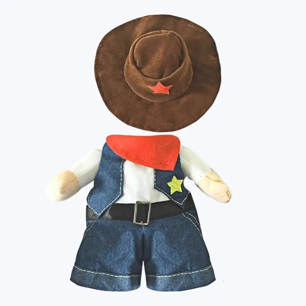 Cat Cowboy Costume for Kids and Adults Wild West Fancy Dress Outfit