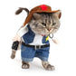 Cat Cowboy Costume for Kids and Adults Wild West Fancy Dress Outfit